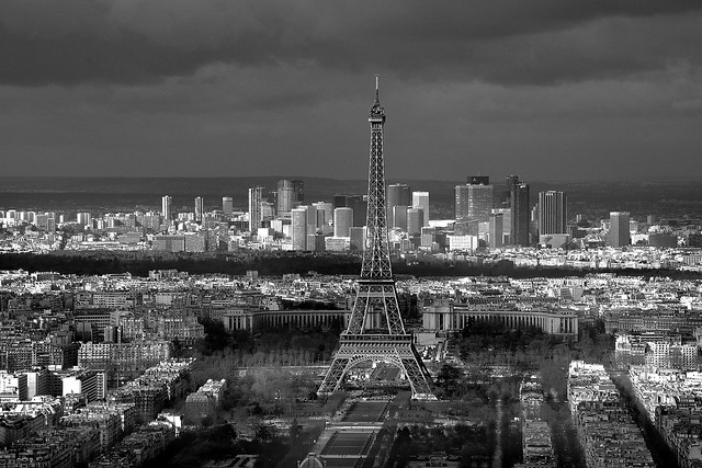 Мой черно-белый Париж. февраль 2007