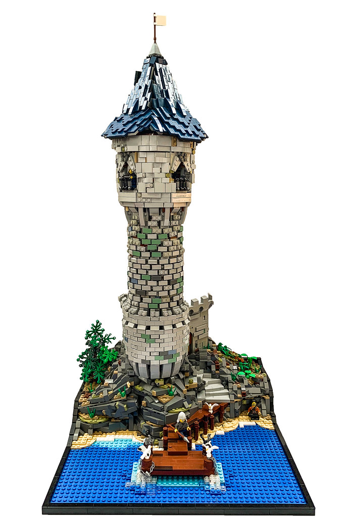 MOC] Medieval Tower by the Sea - LEGO 