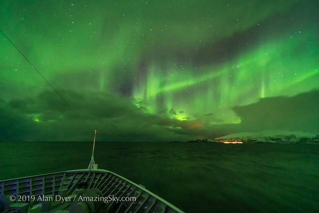 Aurora over the Norwegian Sea #3 (Feb 27, 2019)