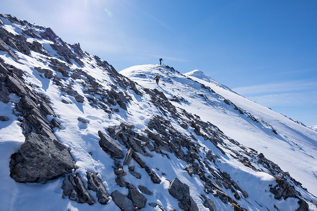 Snowshoeing - Commonwealth Ridge - March 2019-8