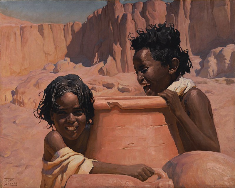 Adam Styka - The young water carriers