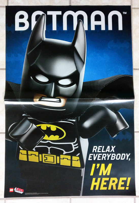 The LEGO Movie 2 Batman Poster