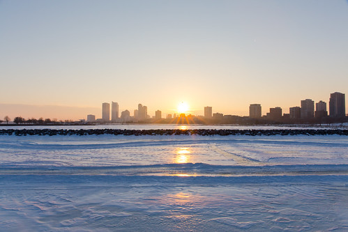 2.22.19 Frozen Pier Sunset-10