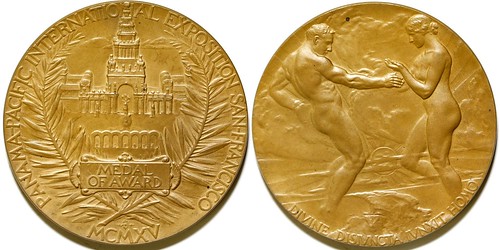Pan Pacific Exposition Medal of Award