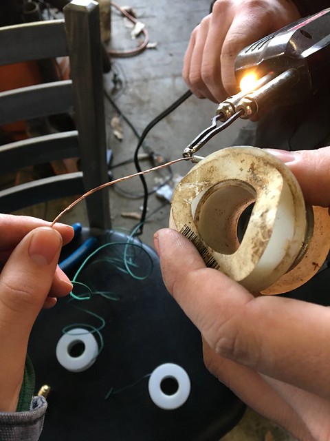 soldering-the-torch-loopy-copper-wire