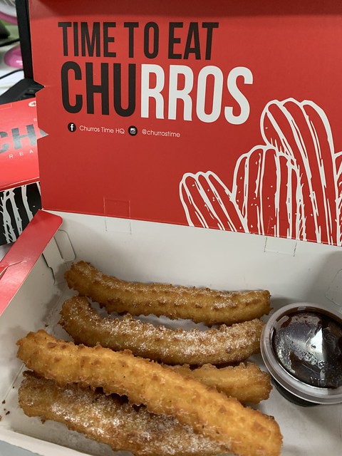 Churros with Choc Dip