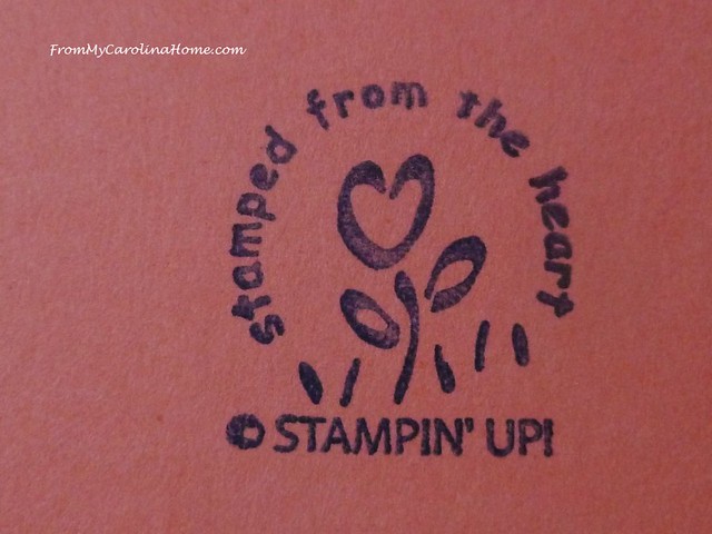 Stamping for Safelight at FromMyCarolinaHome.com