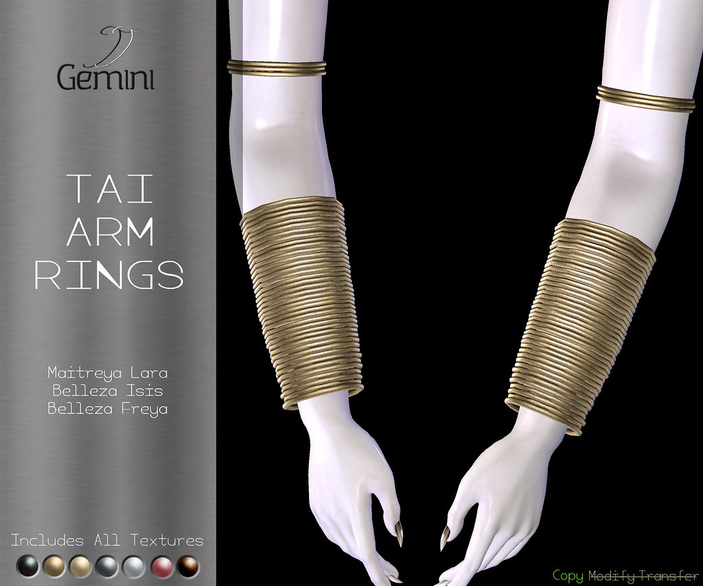 •Gemini -Tai Arm Rings- @ SENSE EVENT•