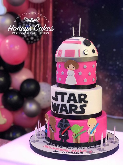 Star Wars Cake by Honey's Cakes