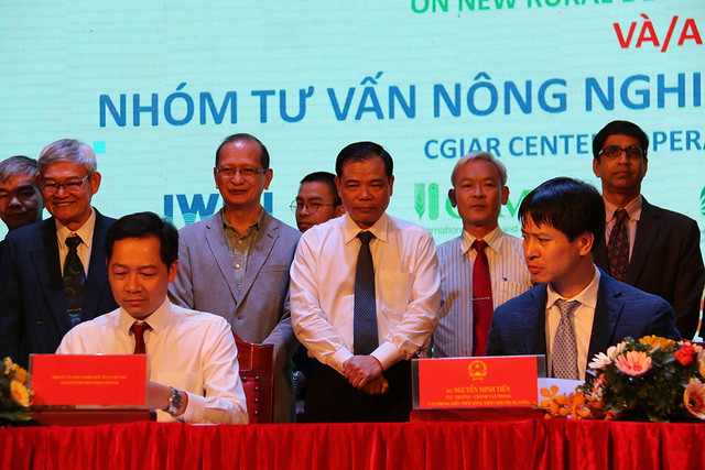 CGIAR-MARD NTP NRD MoU Signing, 8 March 2019, Vietnam