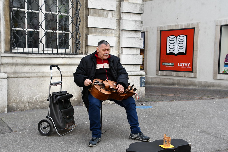 Musician in town 19,03.2019