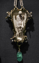 Pendant, USA, about 1915, made by the sculptor Hugo Robus, ivory