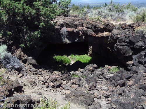 One of the Garden Bridges in Lava Beds National Monument, California