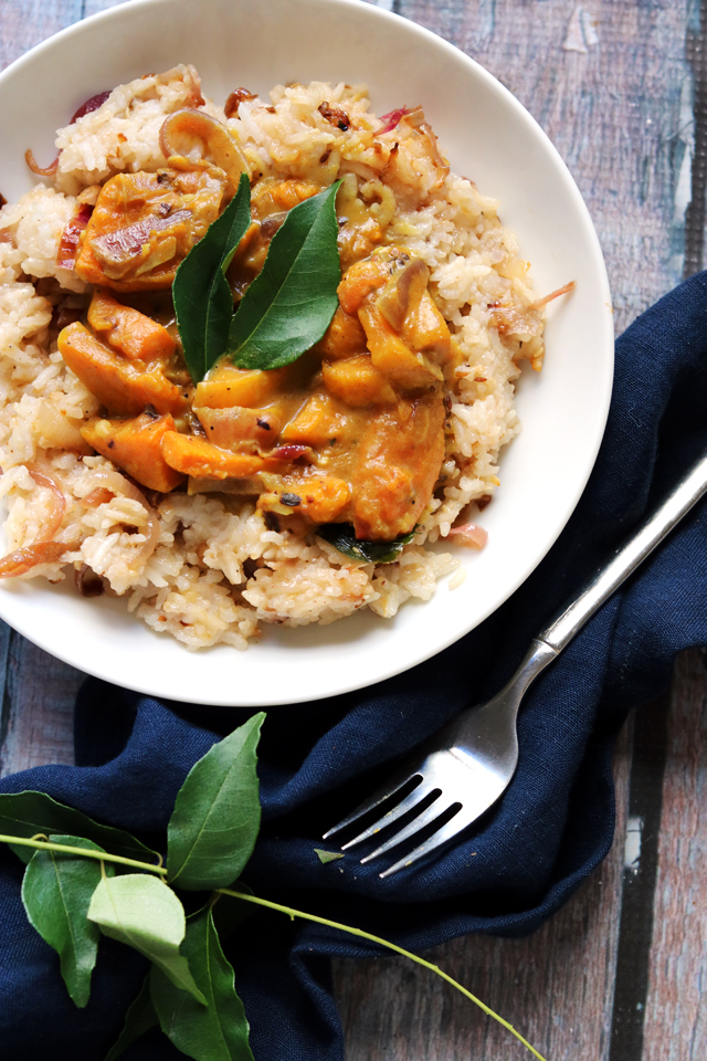 Pumpkin, Black-Eyed Pea, and Coconut Curry