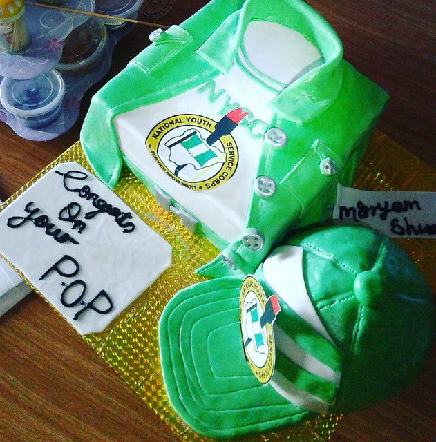 Shirt and Cap Cake by Fatima Abubakar Sheriff of Sheriffs Cakes and Snack