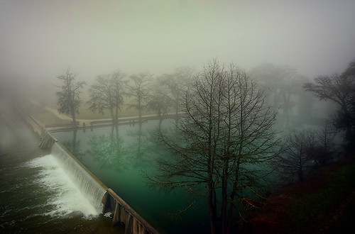 rivers texashillcountry landscapes fog nature guadaluperiver