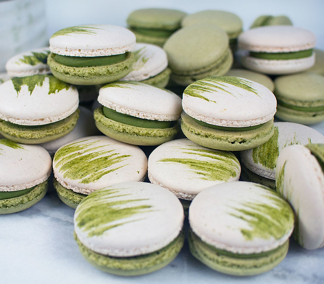 Matcha Macarons