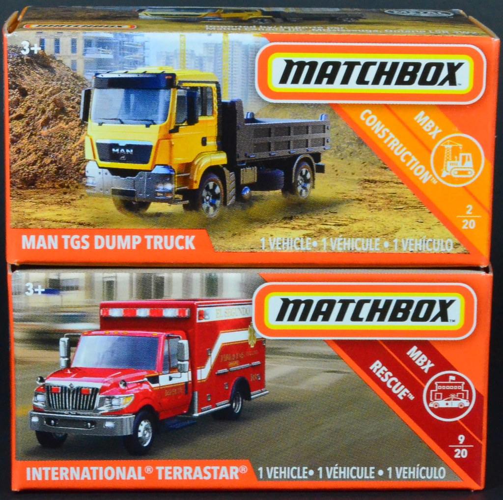 Matchbox 2019 Power Grabs RSQ-18 Tank MBX Rescue 6/20 New In Sealed Box 
