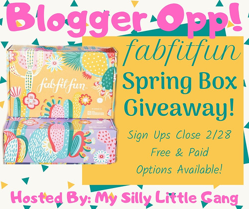 FabFitFun Spring Box Blogger Opp!