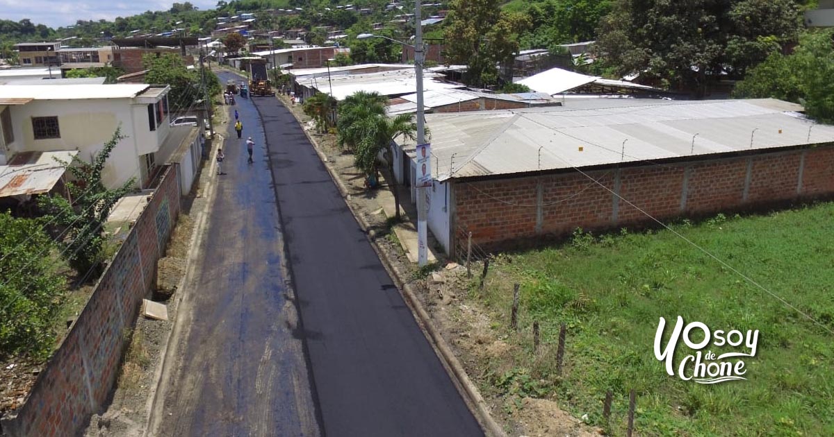 MÃ¡s de 5 mil beneficiarios con la construcciÃ³n de calle Carlos Concha