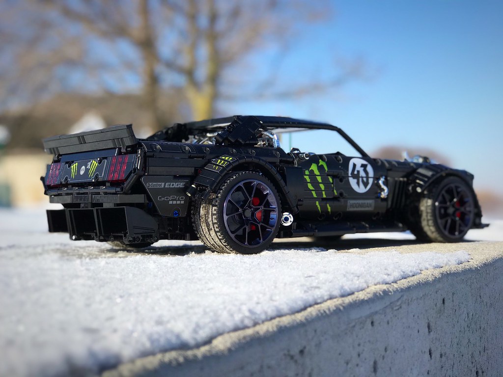 LEGO MOC Ford Mustang Hoonicorn V2 by Loxlego | Rebrickable - Build with  LEGO