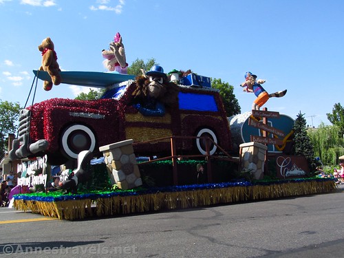 Roadtrip float in the Days of '47 Parade, Salt Lake City, Utah
