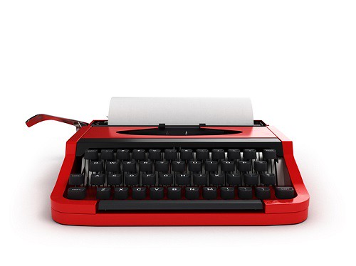 portable typewriter