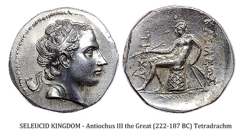 Antiochus III tetradrachm