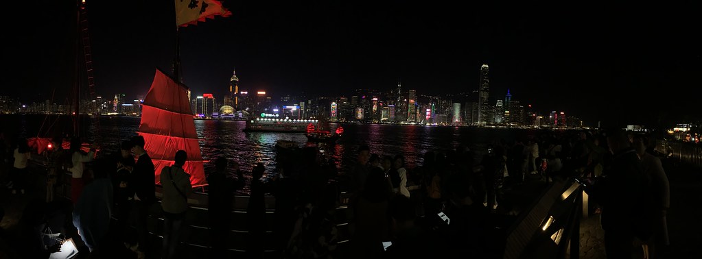 20190128香港-維多利亞港夜景 (21)