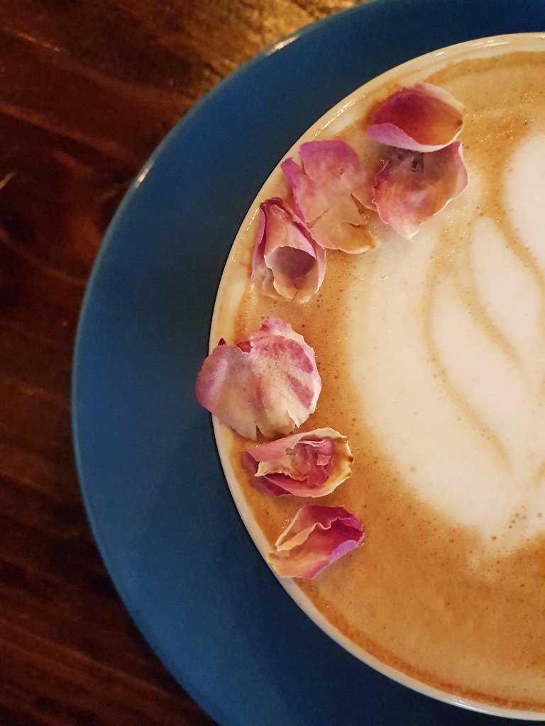 Rose Latte rm$14.80 @ Flower Girl Coffee in Sunway Geo