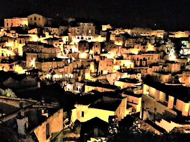 Matera cropped night