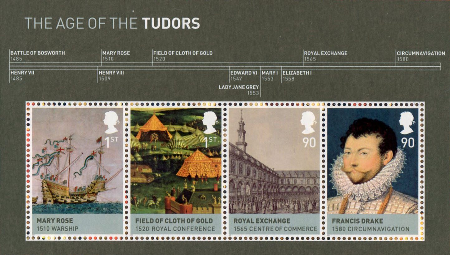 Great Britain - Scott #2659 (2009) souvenir sheet [NIMC: 2019] image from Collect GB Stamps.
