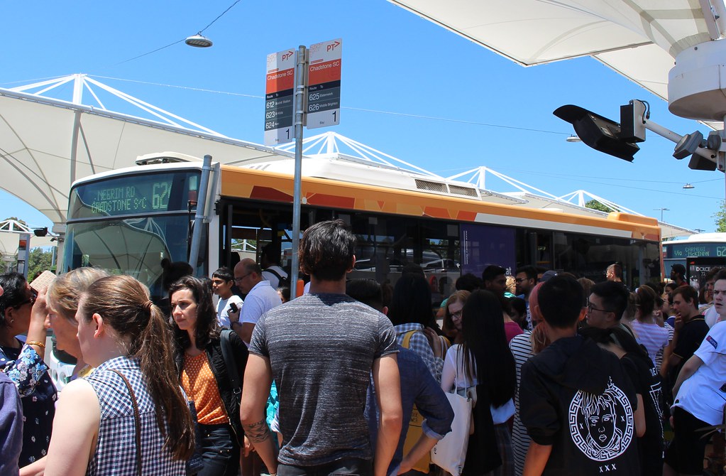 Buses at Chadstone, Boxing Day 2018