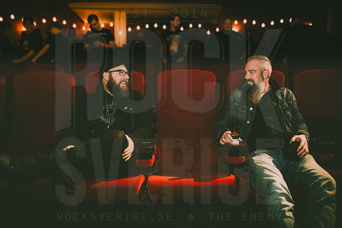 In Flames meet & greet/pre-listening of I,The Mask at Bio Rio, Stockholm 20190122