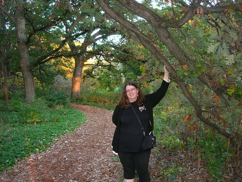 Diane Schirf at Morton Arboretum