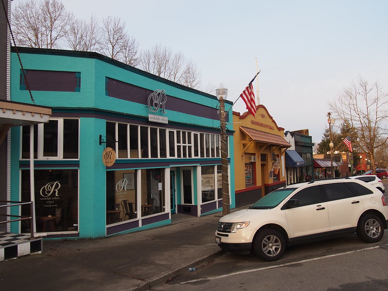 Downtown Snohomish: Where the bike shop used to be.