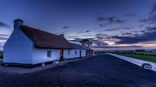 clouds canon cottage donegal downhill exposure fullframe foyle fauna field grass ngc images ireland view wideangle lough loughfoyle magilligan northernireland reflections sky thatch sunset w