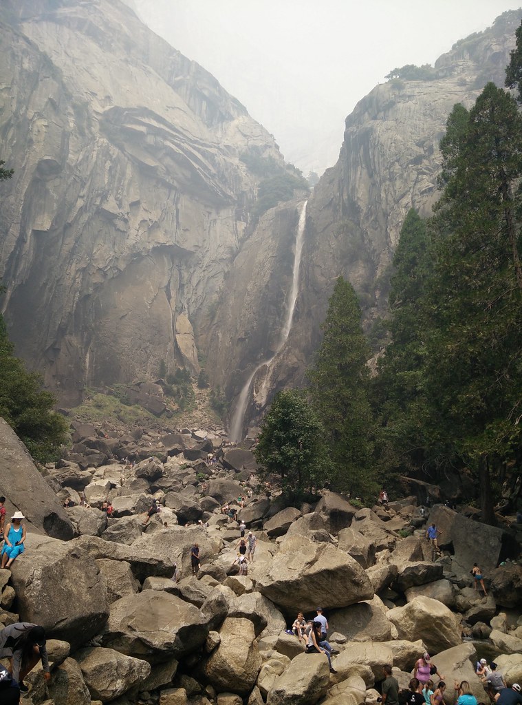 View point waterfall - Yosemite 2018