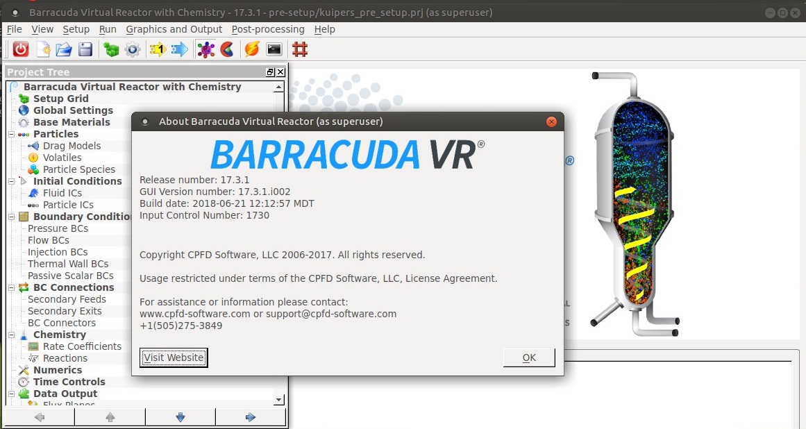 Working with CPFD Barracuda VR 17.3.1 full