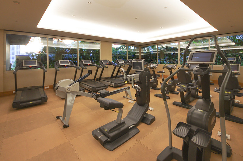 fitness centre at hotel fort canning