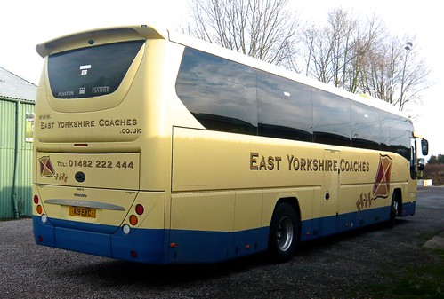 A19 EYC ‘East Yorkshire Coaches’ No. 93 ’DARRON CURTIS’. Volvo B11R / Plaxton Panther /4 on Dennis Basford’s railsroadsrunways.blogspot.co.uk’