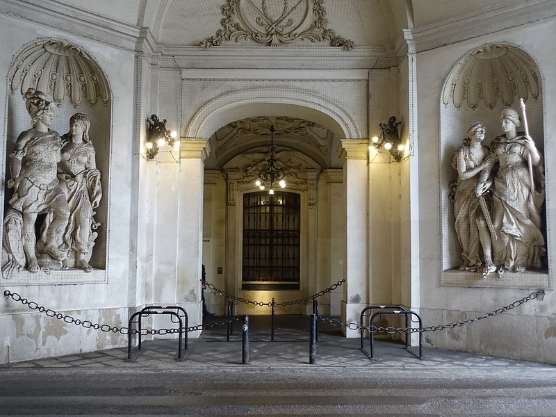 Hofburg - Ehemaliger Eingang zum Alten Burgtheater