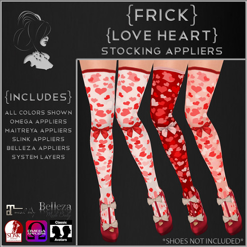 {Frick} Love Heart Stocking Appliers