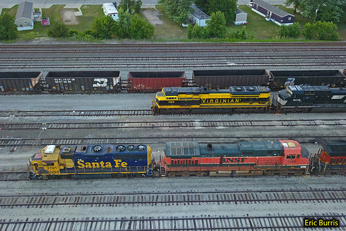 bnsf ns heritageunit virginian trains railroads