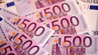 500 Euro banknotes