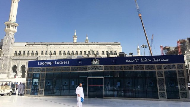 5045 How to use luggage locker service outside Masjid-al-Haram 03