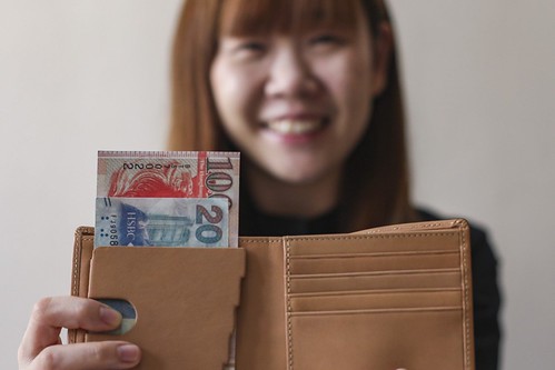 Wallet helps identify banknote denominations