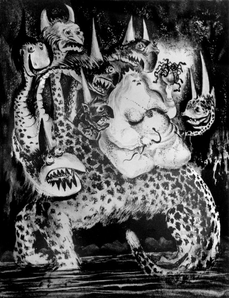 Adolf Dehn - Whore of Babylon, 1946
