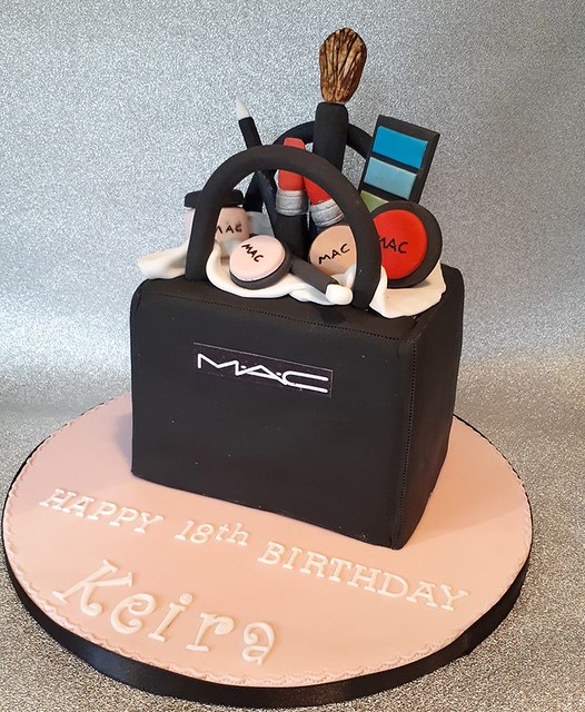 Mac Makeup Bag Cake by Victoria's Sweet Cakes