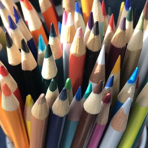 colored pencil love